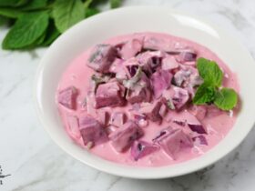 Beetroot Raita