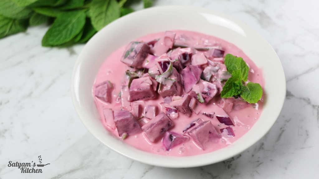 Beetroot Raita: A Flavorful Yogurt-Based Salad | Satyam's Kitchen