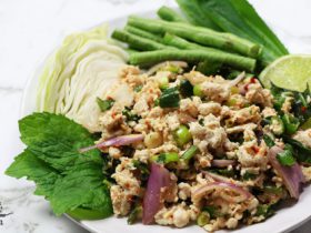 Thai Chicken Larb Salad