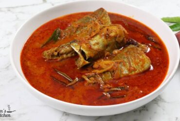 Kerala Style Fish Curry with Mackerel