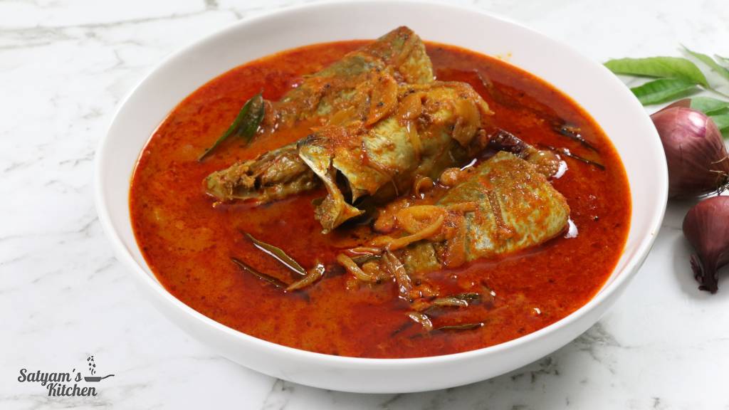 Kerala Style Fish Curry with Mackerel