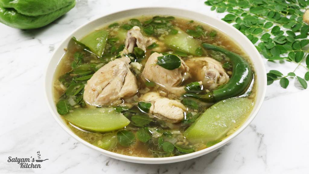 Tinolang Manok: Filipino Chicken Soup | Satyam's Kitchen