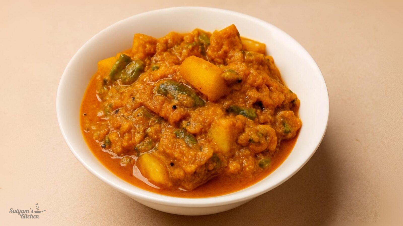 Batate Capsicum Sukke