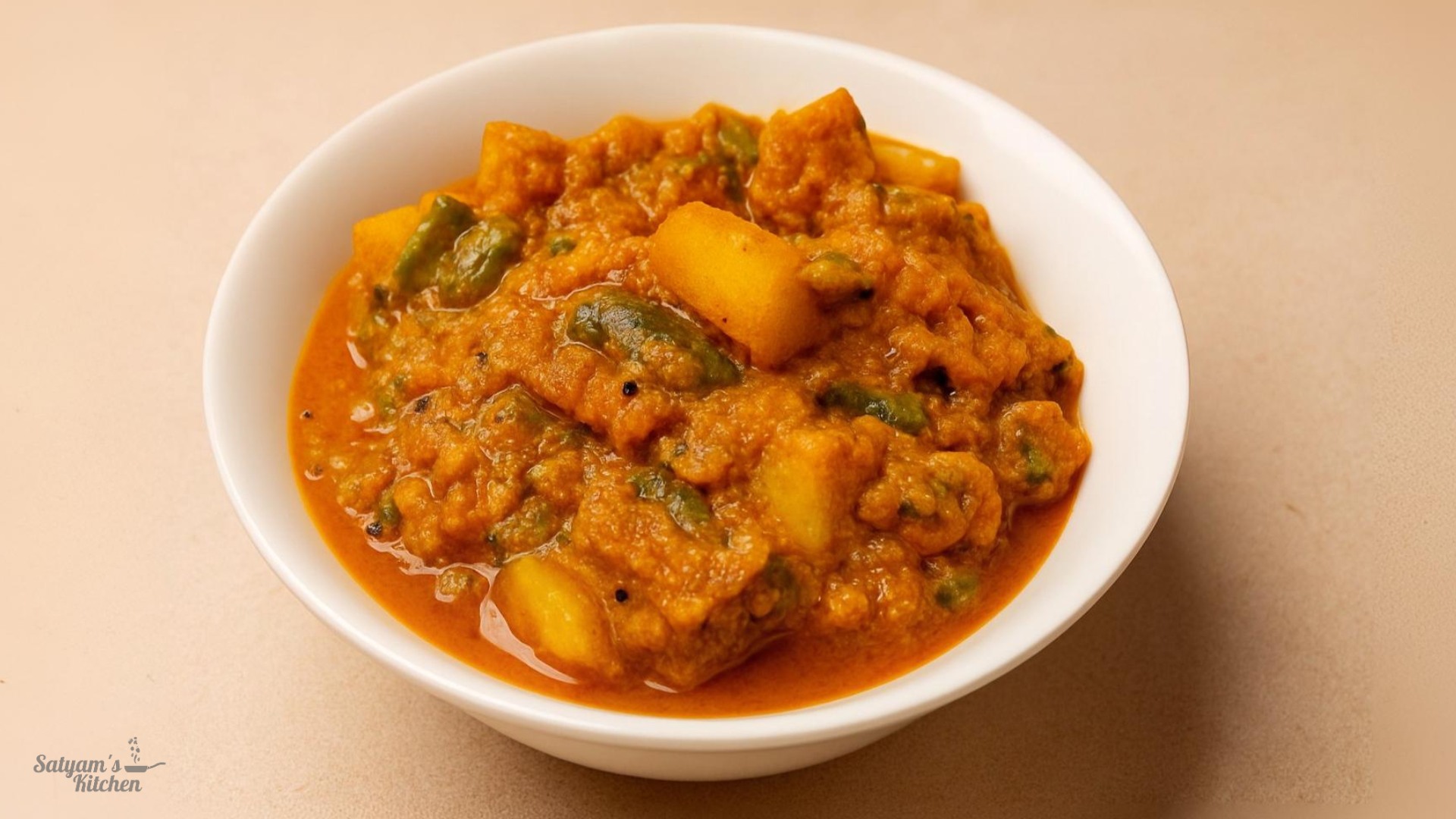 Batate Capsicum Sukke